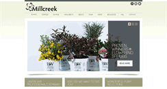 Desktop Screenshot of millcreekplants.com